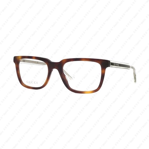 New GUCCI GG0560O 002 53mm Havana Crystal Eyeglasses - Picture 3 of 11